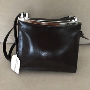 Saks Fifth Avenue Leather Handbag made in Italy